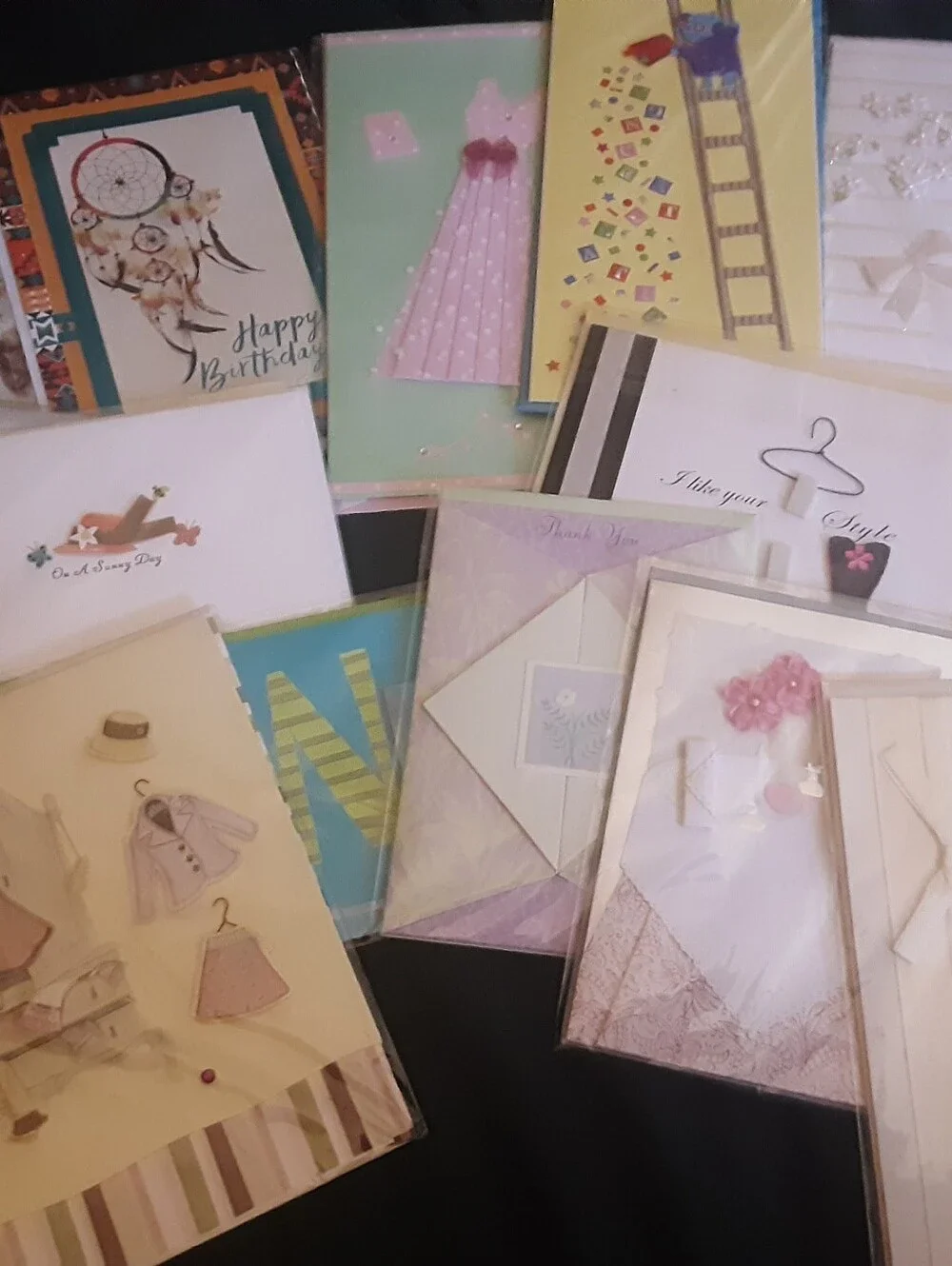 Birthday Greetings Cards Lot Of 14